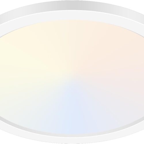2-light flush mount ceiling light, 11 inches, oil-rubbed bronze, white glass. Suitable for kitchen, bedroom, bathroom.