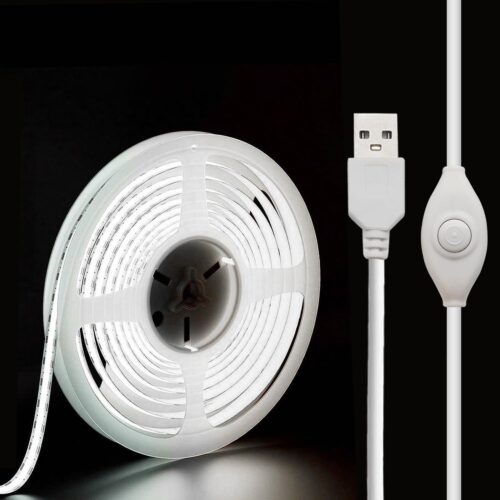 6-pack LED shop lights, 4ft, 2200lm, 6500K, 20W. Linkable, plug-and-play with on/off switch. ETL listed. Suitable for garage, under cabinet, ceiling.