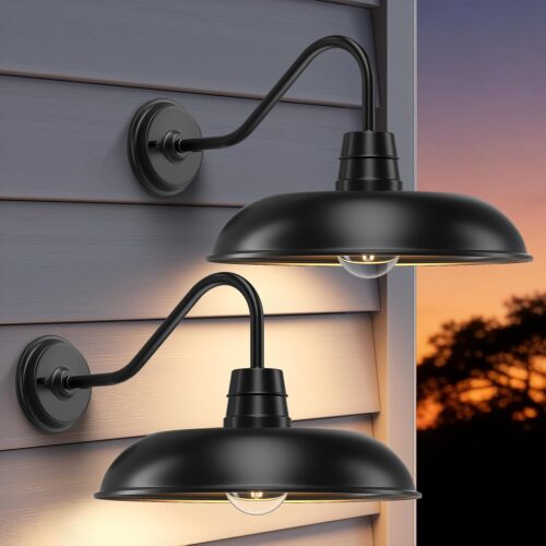 2-pack adjustable wall lamp, 32W, 5 color temps (3000K-6500K), dimmable. 32.6 inches. Suitable for bedroom, staircase, hallway.