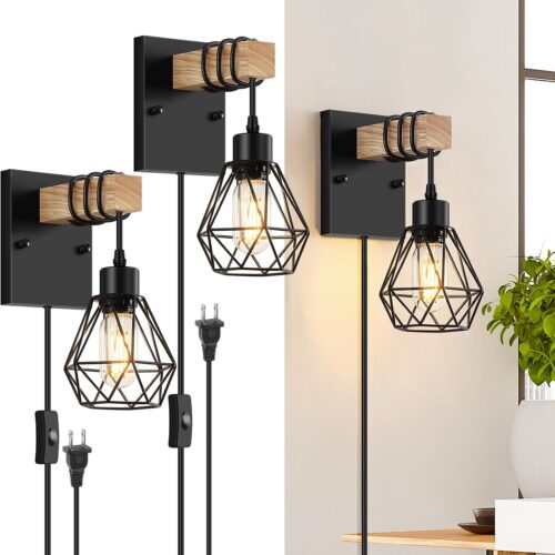 Battery-operated wall sconce, 10000mAh, wireless, rechargeable. Touch and remote control, 360?? rotatable. 31.5 inches. Suitable for bedroom, living room, hallway.
